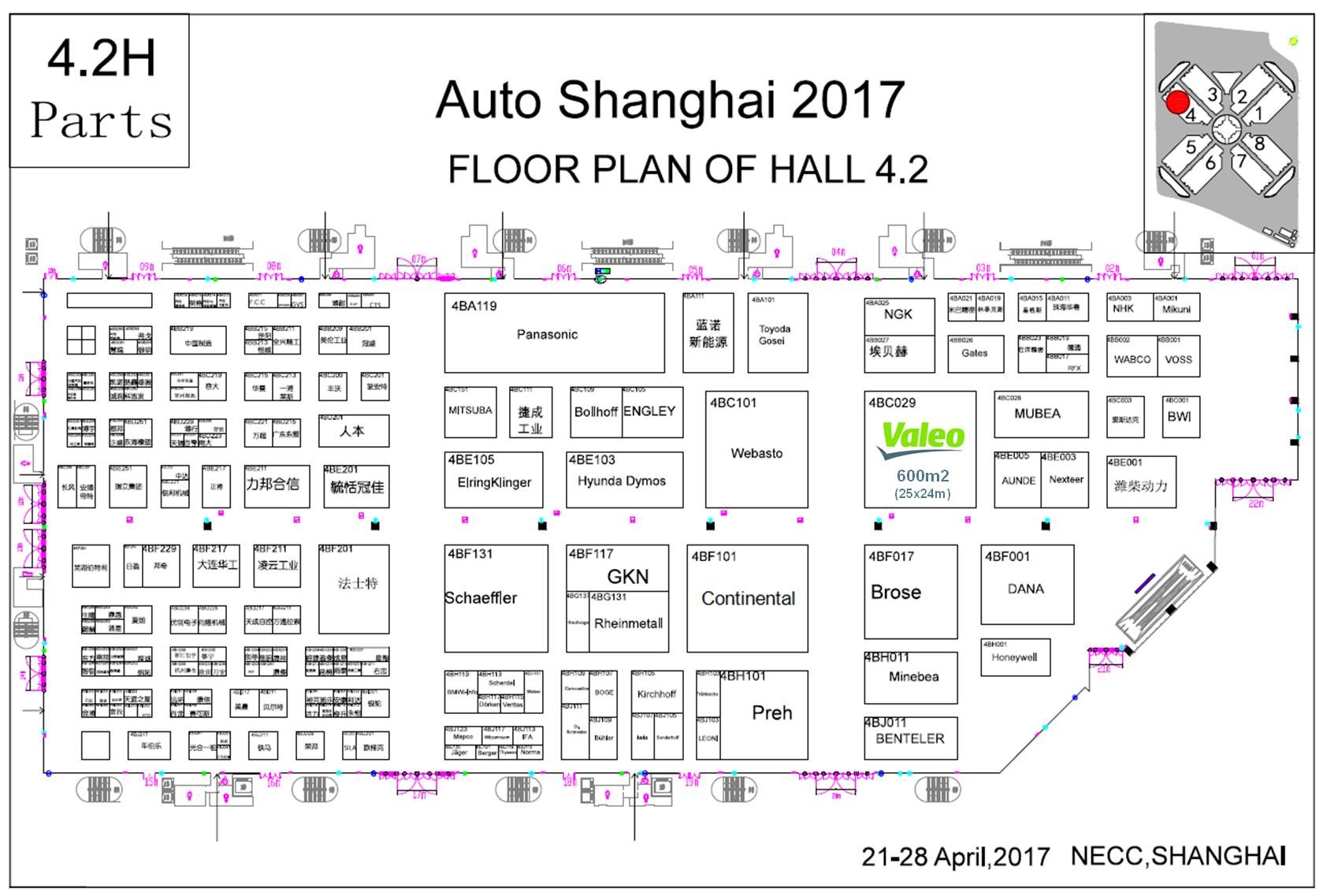 Valeo's latest innovations at the "Auto Shanghai 2017