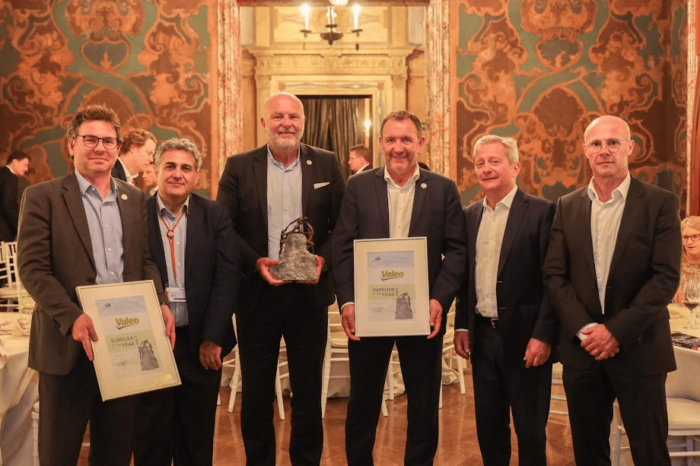 Valeo receives awards from major clients for aftermarket activities