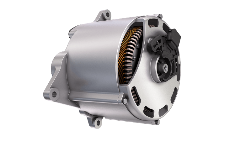 Valeo's electrification system: 48V electric motor for car hybridation