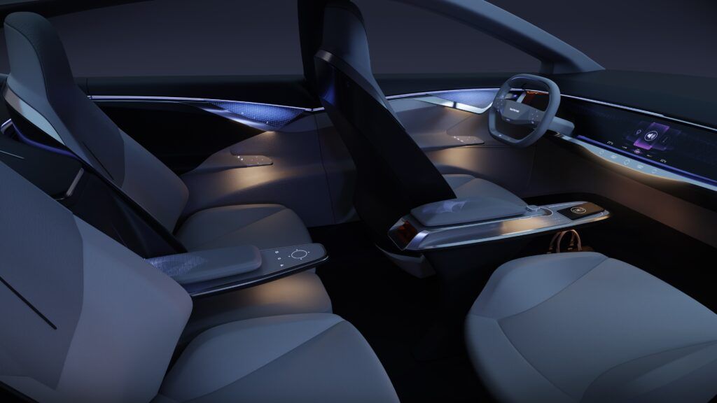 Tacto Teck Car Interior Concept